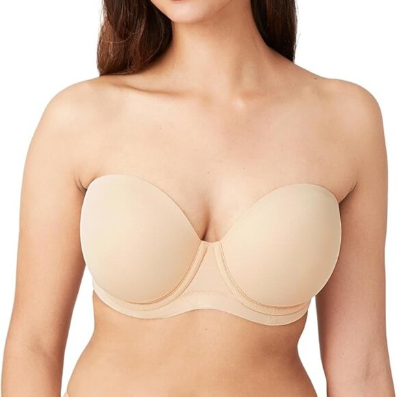 **Wacoal** Women's Red Carpet Strapless Convertible Bra 32H Sand NWT - Picture 1 of 9